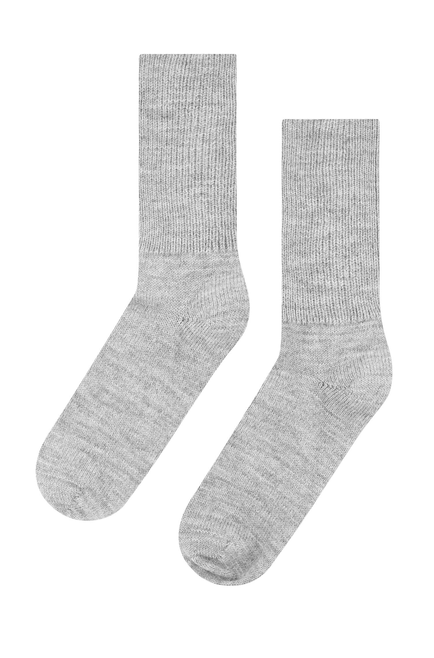 Alpakasocken silbergrau für Damen und Herren Alpakasocken silbergrau für Damen und Herren