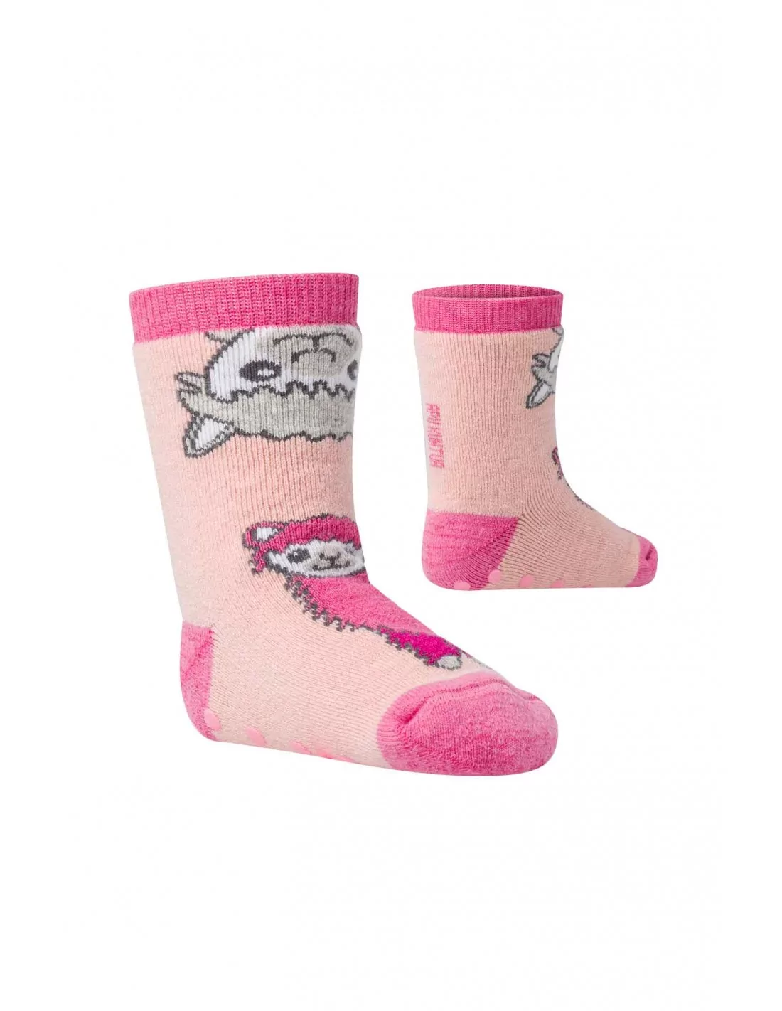 Antirutschsocken für Kinder pink