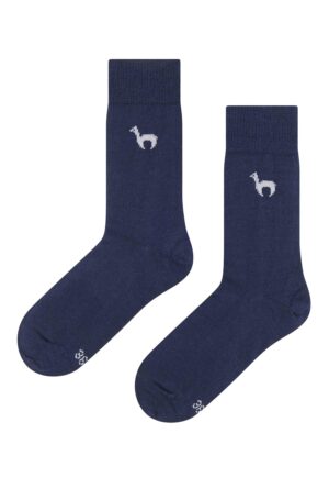 Business Socken blau
