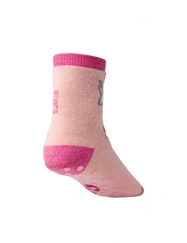 Kinder ABS Socken pink