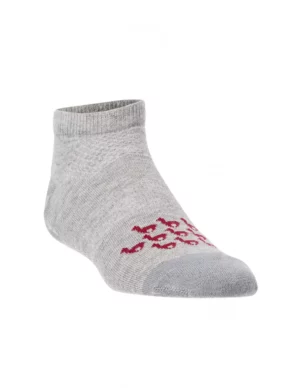 Sneakersocken silbergrau