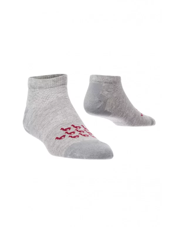 Sneakersocken silbergrau Damen und Herren