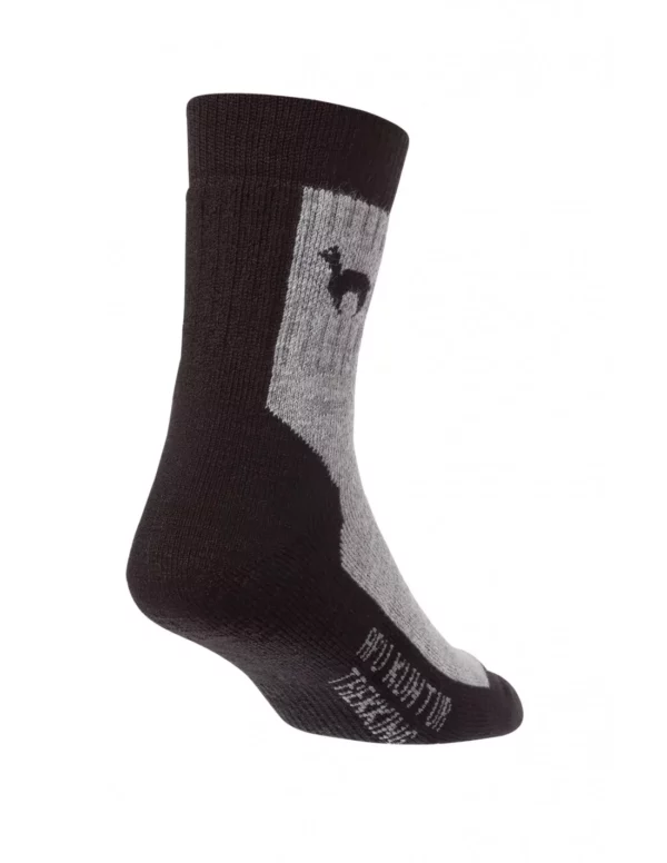 Trekkingsocken grau schwarz kaufen