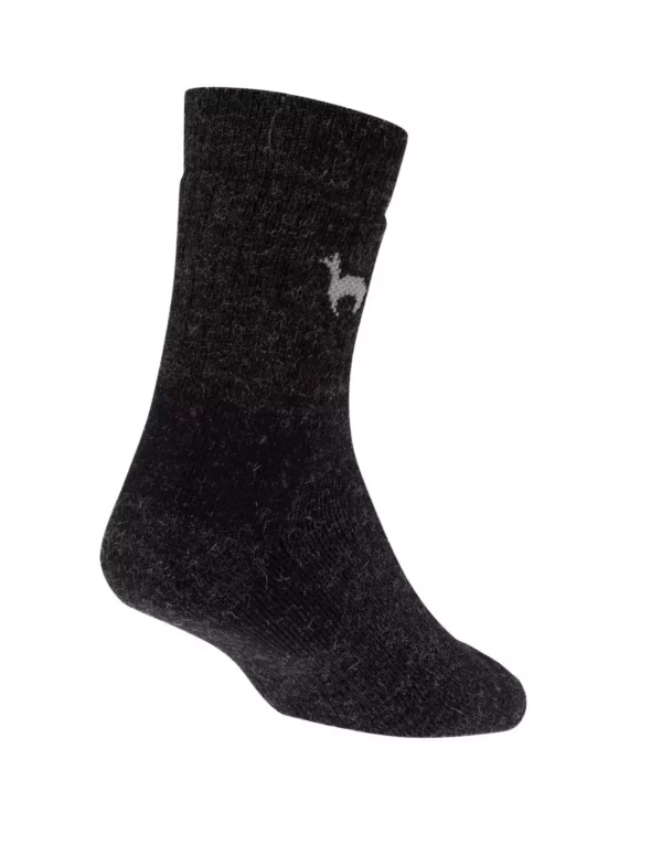 Trekkingsocken schwarz anthrazit