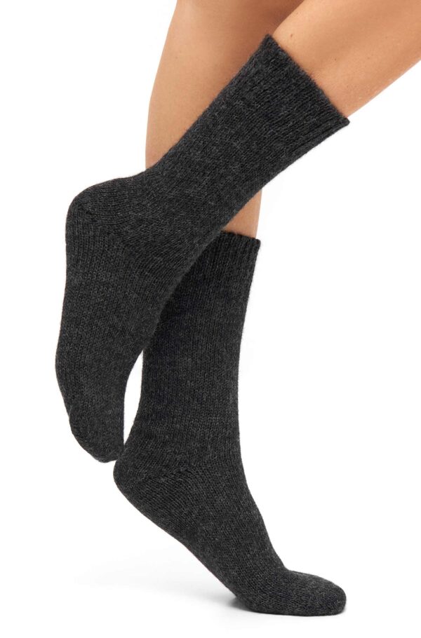 Wendesocken grau