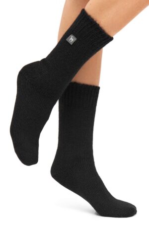 Wendesocken schwarz