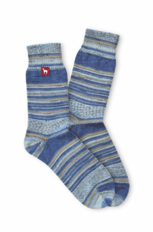 Kuschelsocken blau