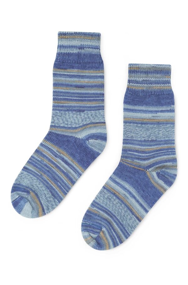 Kuschelsocken blau für Damen und herren