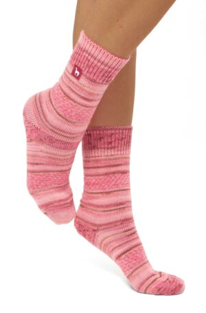 Kuschelsocken koralle
