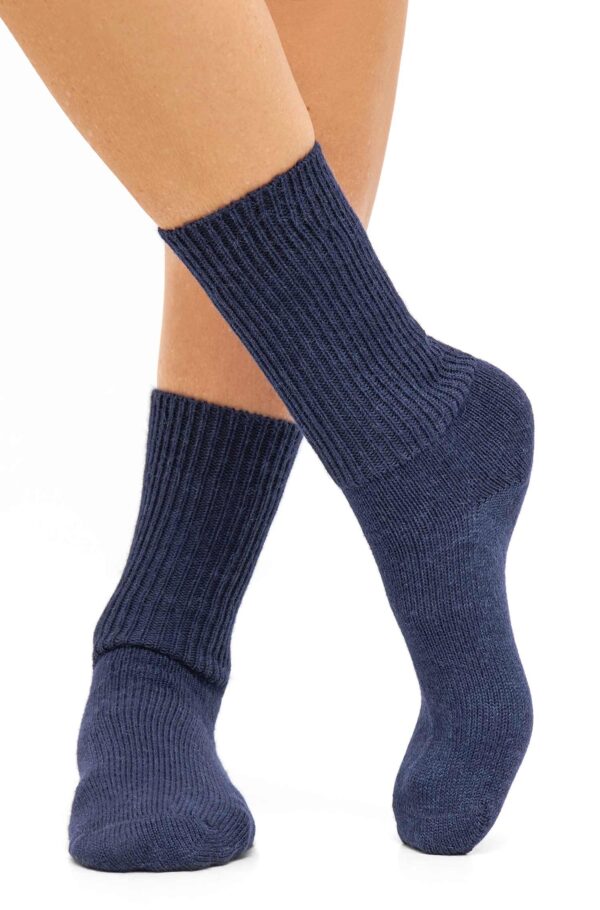 Alpakasocken blau online kaufen