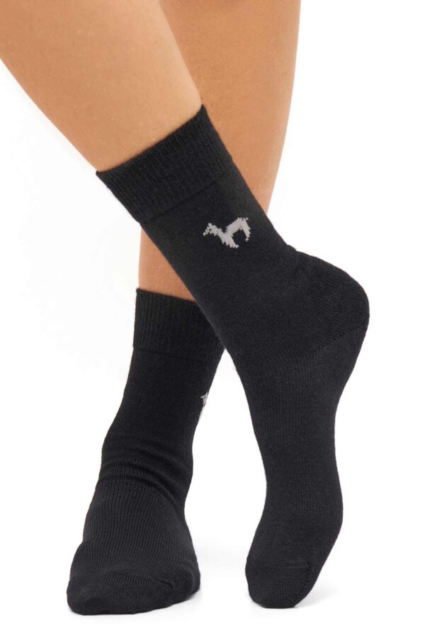 Business Socken schwarz Damen und Herren
