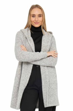 Damen Strickjacke lang