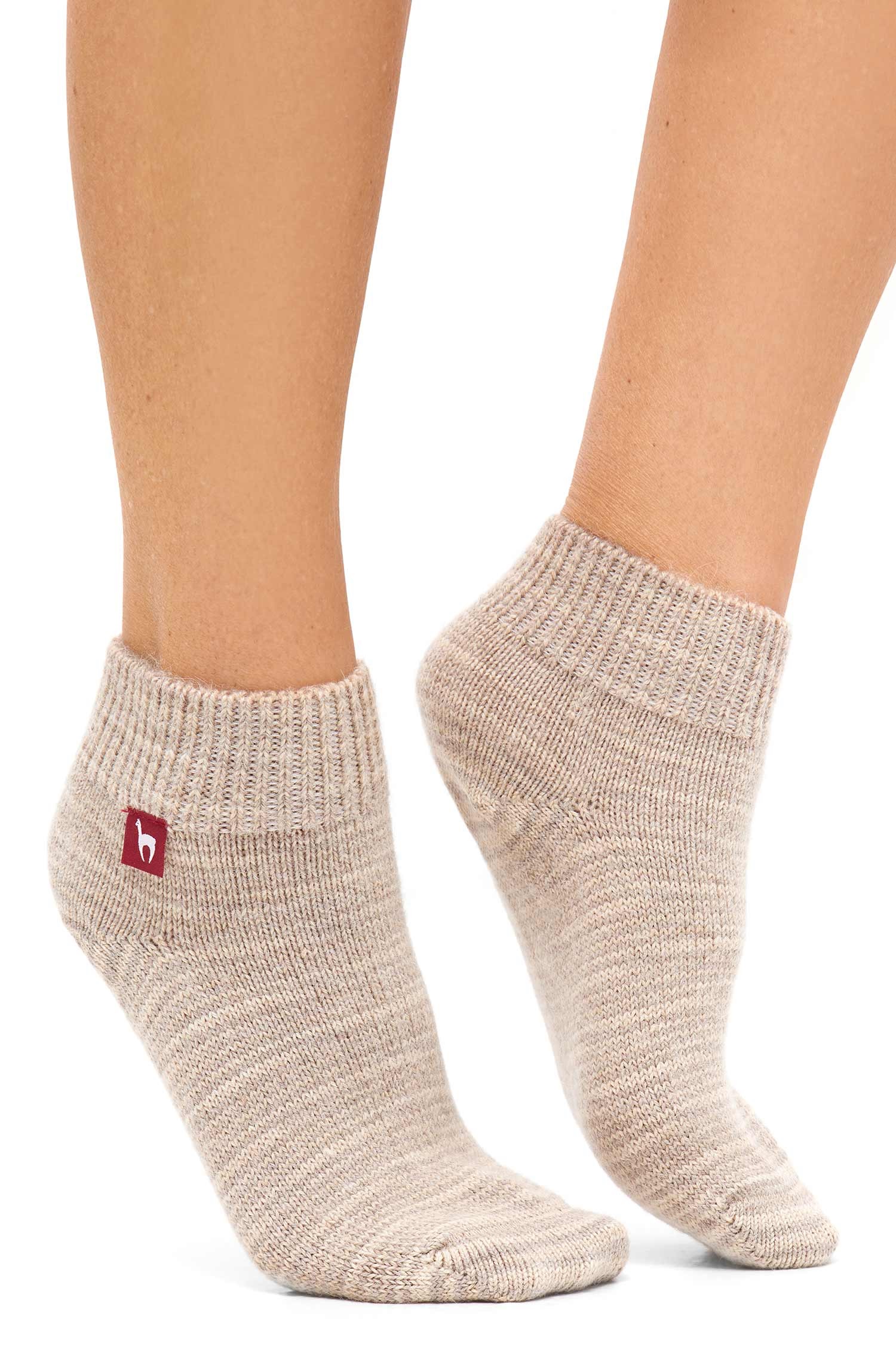 Freizeitsocke beige Alpaka Freizeitsocke beige Alpaka