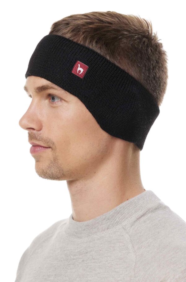 Kopfbedeckung schwarz Damen und Herren