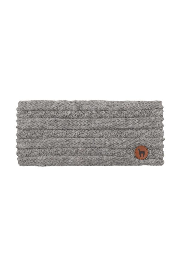 Kopfbedeckung silber grau