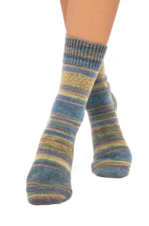 Kuschelsocken lavendel