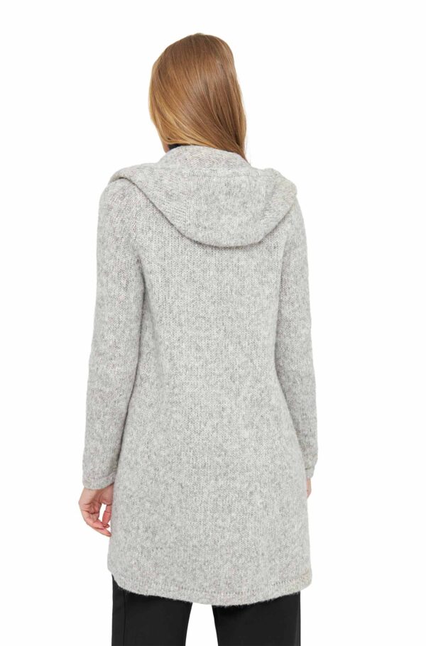Lange Damen Strickweste