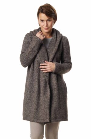 Lange Strickjacke