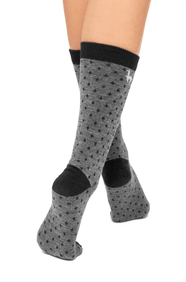 Pünktchen Socken aus Alpaka