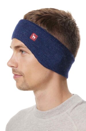Stirnband blau