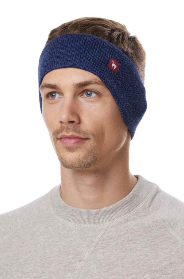 Stirnband blau Herren