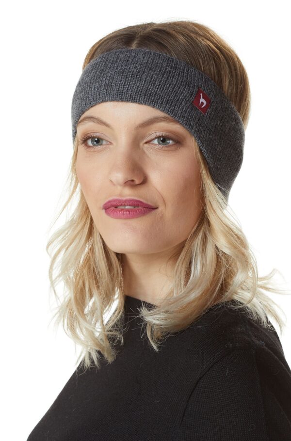 Stirnband grau Damen und Herren