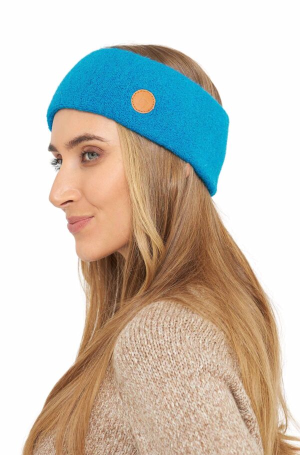 Stretch Stirnband hellblau