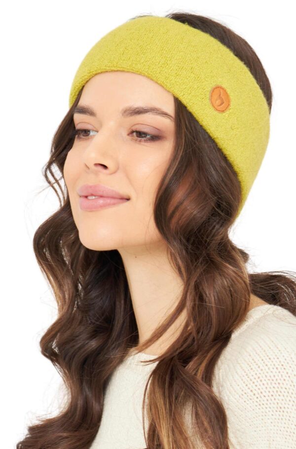 Stretch Stirnband lemon