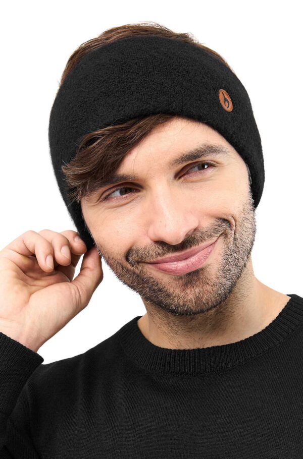 Stretch Stirnband schwarz kaufen