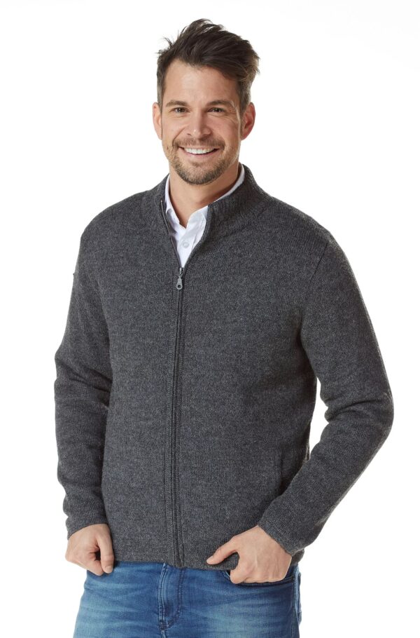 Strickjacke Herren Alpaka