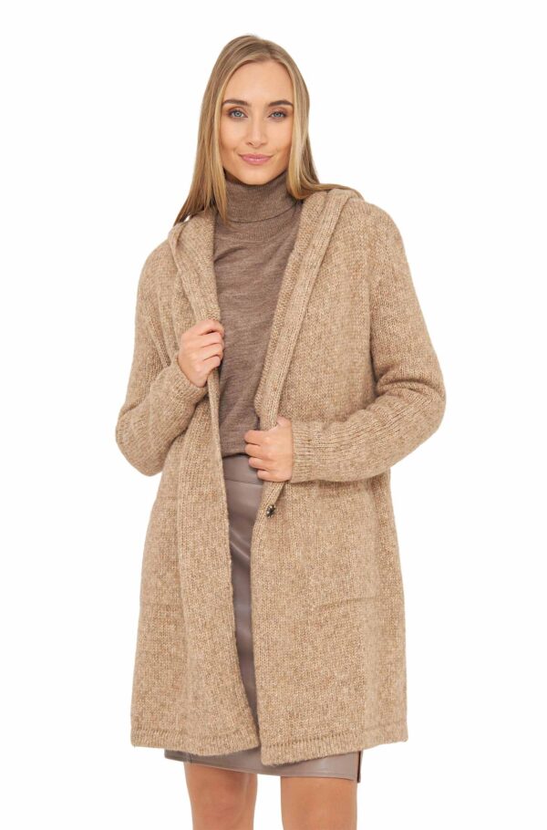 Strickjacke lang
