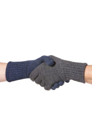 Wendehandschuhe blau