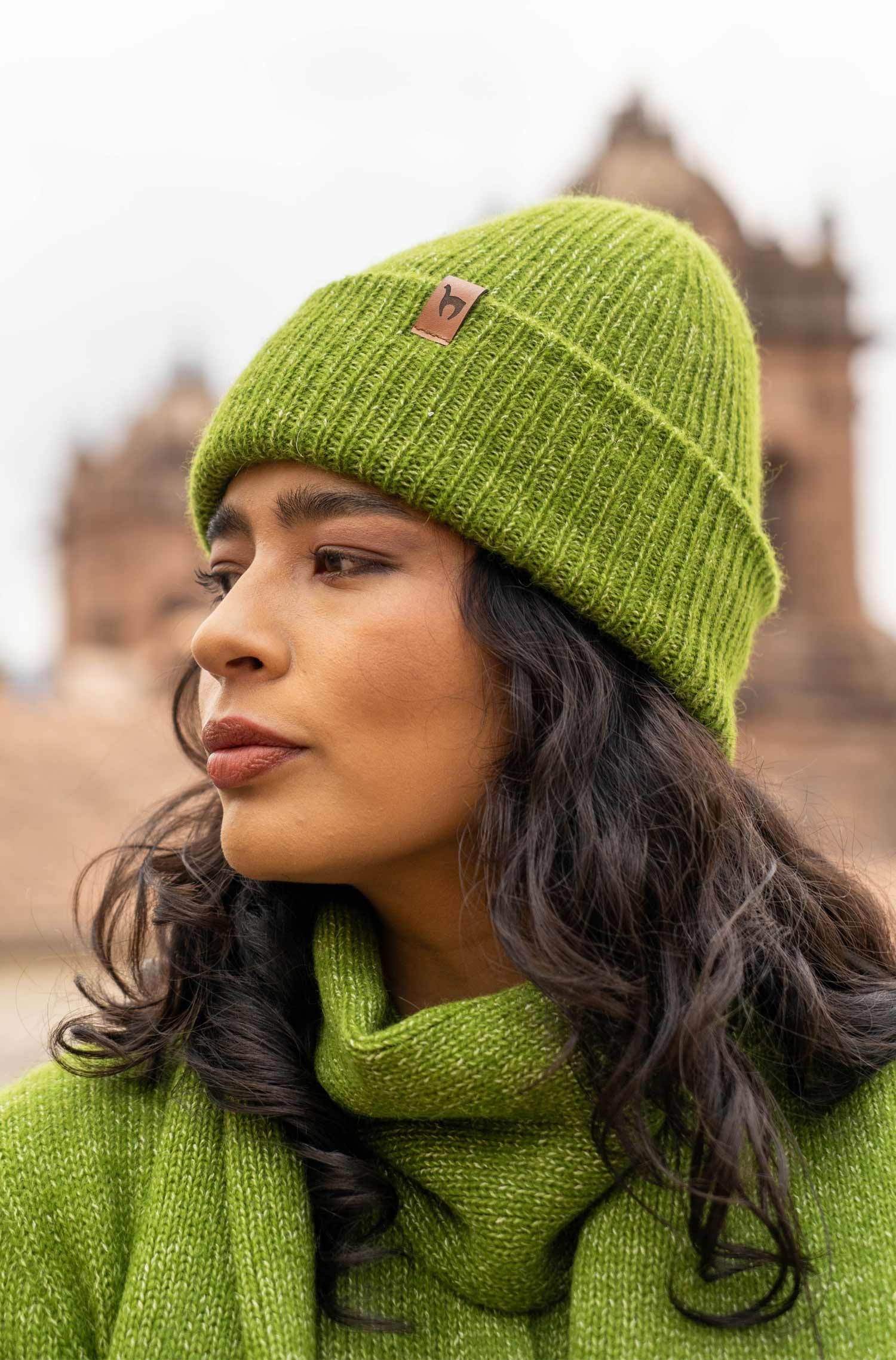 Alpaka Modekollektion PACA apfelgrün Alpaka Modekollektion PACA apfelgrün