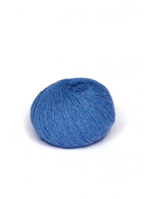 Alpaka Strickwolle blau