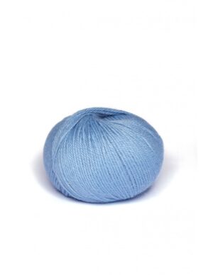 Alpaka Strickwolle eisblau