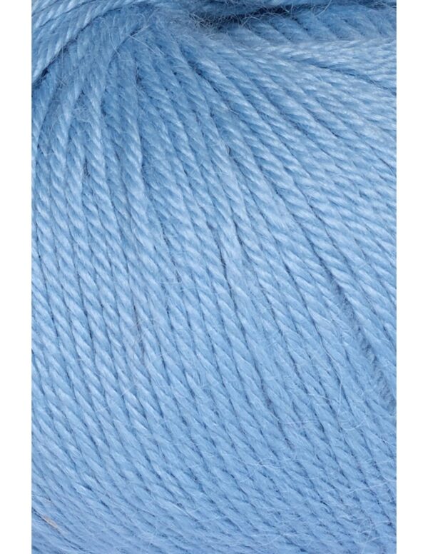 Alpaka Strickwolle eisblau regular