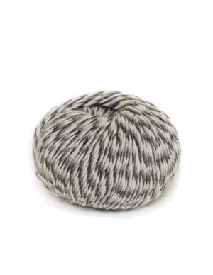 Alpaka Strickwolle grau melange
