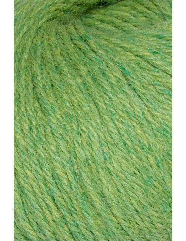 Alpaka Strickwolle grün regular