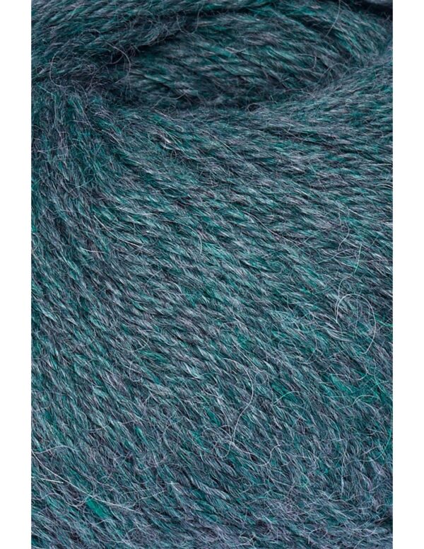 Alpaka Strickwolle grüngrau regular