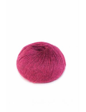 Alpaka Strickwolle himbeere