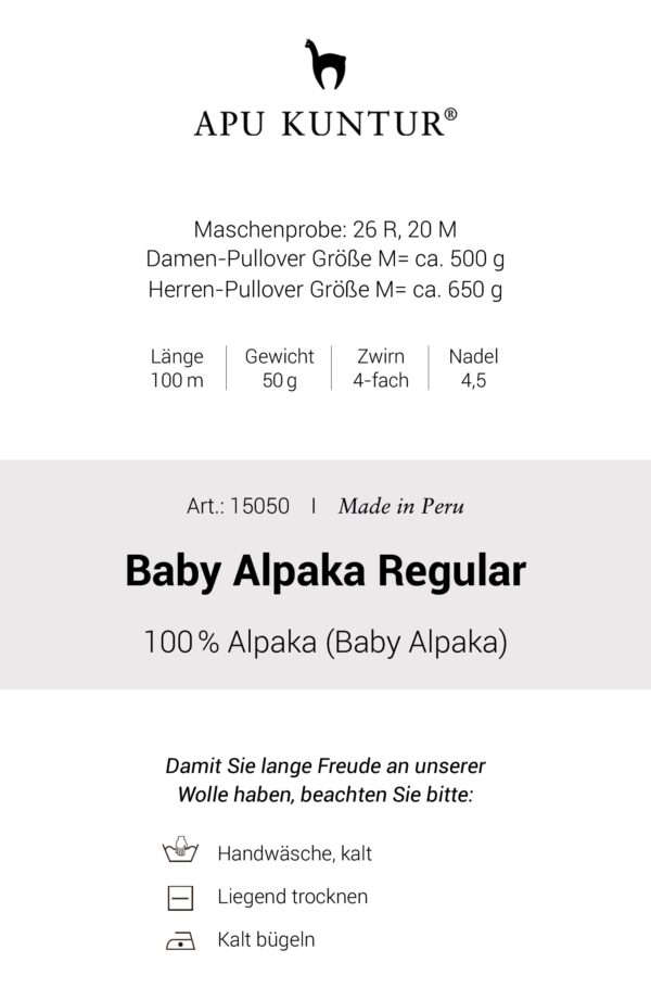 Alpaka Strickwolle regular