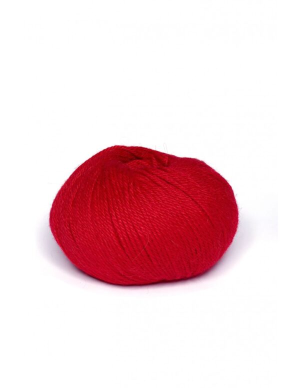 Alpaka Strickwolle rot