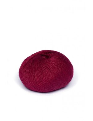 Alpaka Strickwolle weinrot