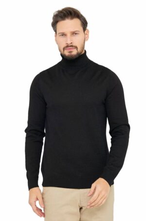 Seide Rollkragenpullover