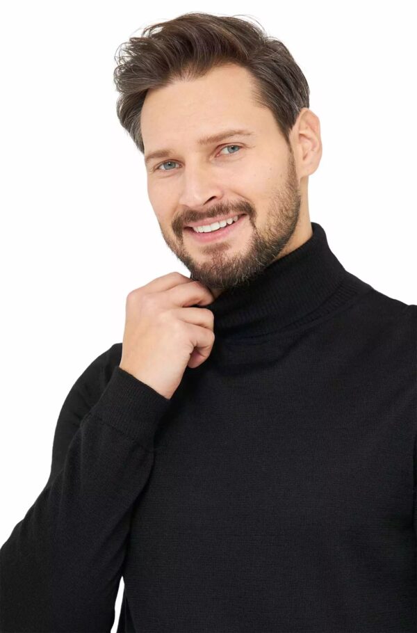 Seide Rollkragenpullover Herren