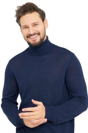 Seide Rollkragenpullover für Herren