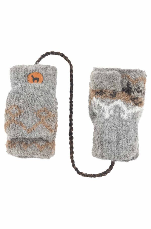 Alpaka Kinder Känguru Handschuhe