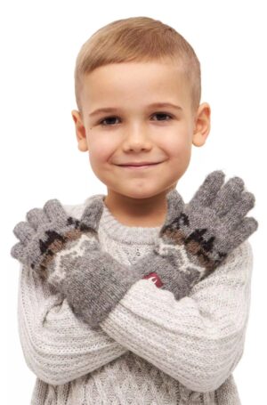 Alpaka Kinderhandschuhe
