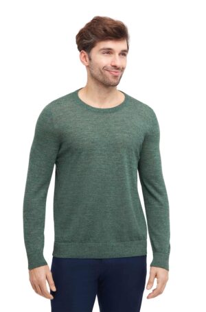 Alpaka Pullover grün